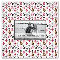 Ottawa Senators 10'' x 10'' Floral Pattern Frame