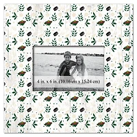 Minnesota Wild 10'' x 10'' Floral Pattern Frame