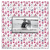 St. Louis Cardinals 10'' x 10'' Floral Pattern Frame