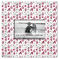 Arizona Diamondbacks 10'' x 10'' Floral Pattern Frame