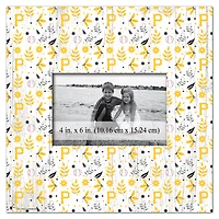 Pittsburgh Pirates 10'' x 10'' Floral Pattern Frame