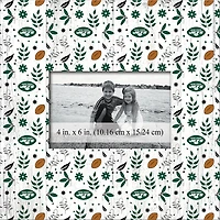 New York Jets 10'' x 10'' Floral Pattern Frame