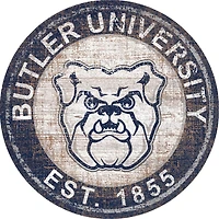 Butler Bulldogs 24'' Round Heritage Logo Sign