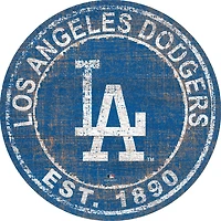 Los Angeles Dodgers 24'' Round Heritage Logo Sign