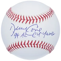 David Cone Kansas City Royals Autographed Baseball with "94 AL Cy Young" Inscription