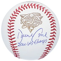 David Cone New York Yankees Autographed 2000 World Series Logo Baseball with "2000 WS Champs" Inscription