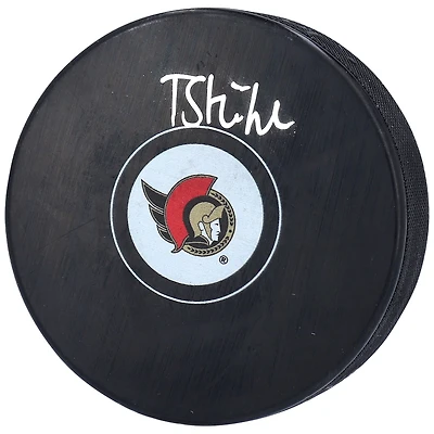 Tim Stutzle Ottawa Senators Autographed Hockey Puck