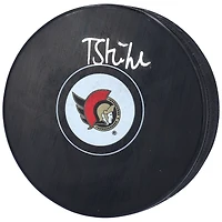 Tim Stutzle Ottawa Senators Autographed Hockey Puck