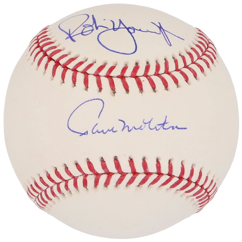 Paul Molitor and Robin Yount Milwaukee Brewers Dual-Signed Baseball