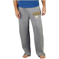 Men's Concepts Sport Gray Pittsburgh Steelers Mainstream Pants