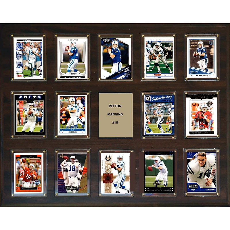 Peyton Manning Indianapolis Colts 16'' x 20'' Plaque