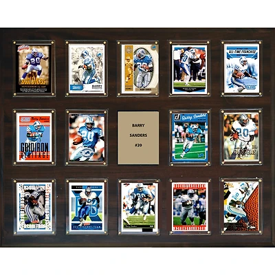 Barry Sanders Detroit Lions 16'' x 20'' Plaque