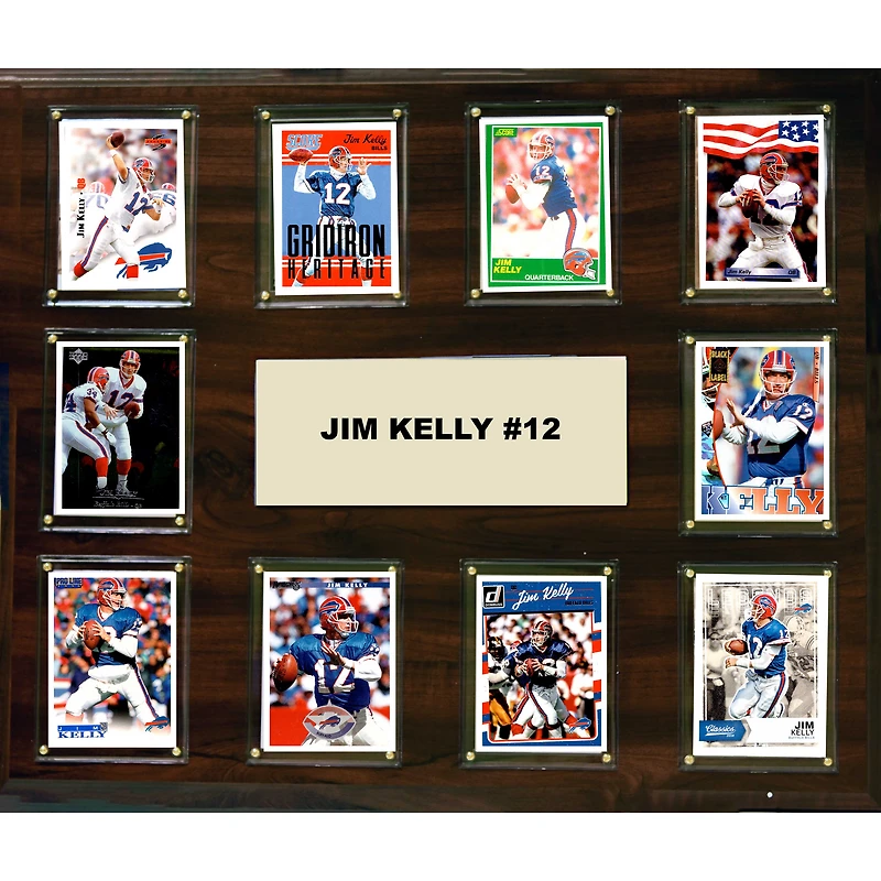 Jim Kelly Buffalo Bills 15'' x 18'' Plaque