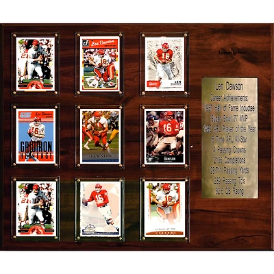 Len Dawson Kansas City Chiefs 15'' x 18'' Plaque