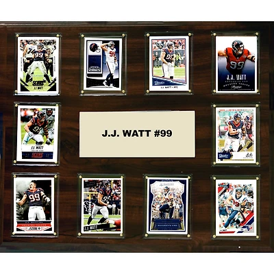J.J. Watt Houston Texans 15'' x 18'' Plaque