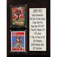 Jerry Rice San Francisco 49ers 8'' x 10'' Plaque