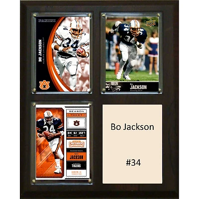 Bo Jackson Auburn Tigers 8'' x 10'' Plaque