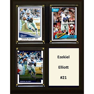 Ezekiel Elliott Dallas Cowboys 8'' x 10'' Plaque