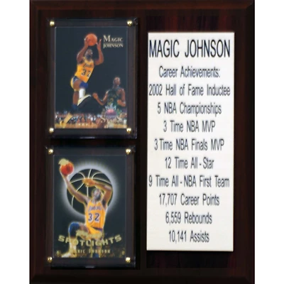 Magic Johnson Los Angeles Lakers 8'' x 10'' Plaque