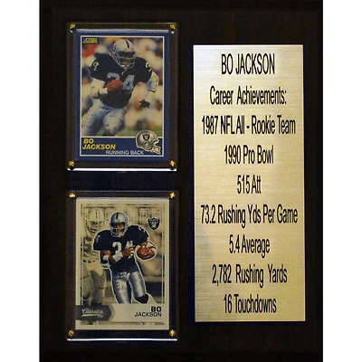 Bo Jackson Oakland Raiders 8'' x 10'' Plaque