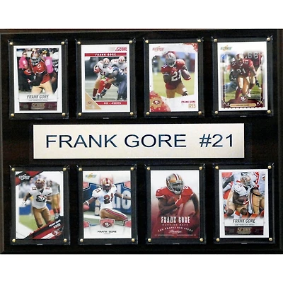 Frank Gore San Francisco 49ers 12'' x 15'' Plaque