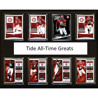 Alabama Crimson Tide 12'' x 15'' All-Time Greats Plaque