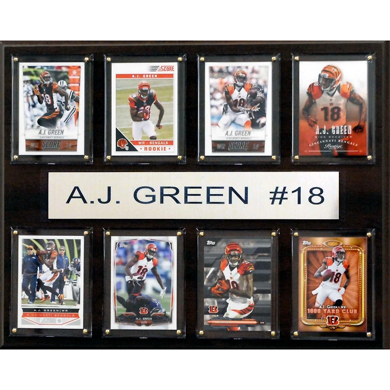 A.J. Green Cincinnati Bengals 12'' x 15'' Plaque
