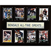 Cincinnati Bengals 12'' x 15'' All-Time Greats Plaque