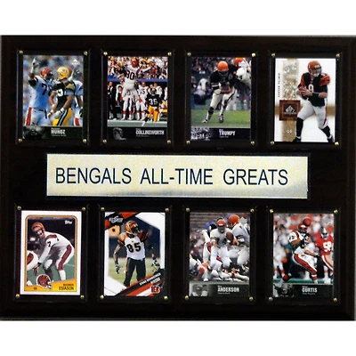 Cincinnati Bengals 12'' x 15'' All-Time Greats Plaque