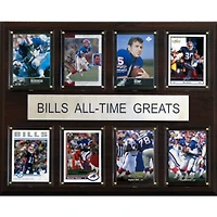 Buffalo Bills 12'' x 15'' All-Time Greats Plaque
