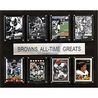 Cleveland Browns 12'' x 15'' All-Time Greats Plaque
