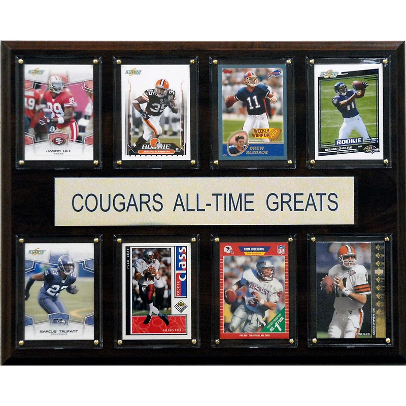 Washington State Cougars 12'' x 15'' All-Time Greats Plaque