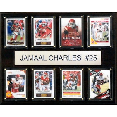 Jamaal Charles Kansas City Chiefs 12'' x 15'' Plaque