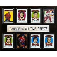 Montreal Canadiens 12'' x 15'' All-Time Greats Plaque
