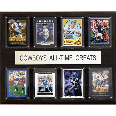 Dallas Cowboys 12'' x 15'' All-Time Greats Plaque