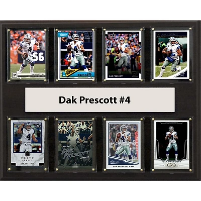Dak Prescott Dallas Cowboys 12'' x 15'' Plaque