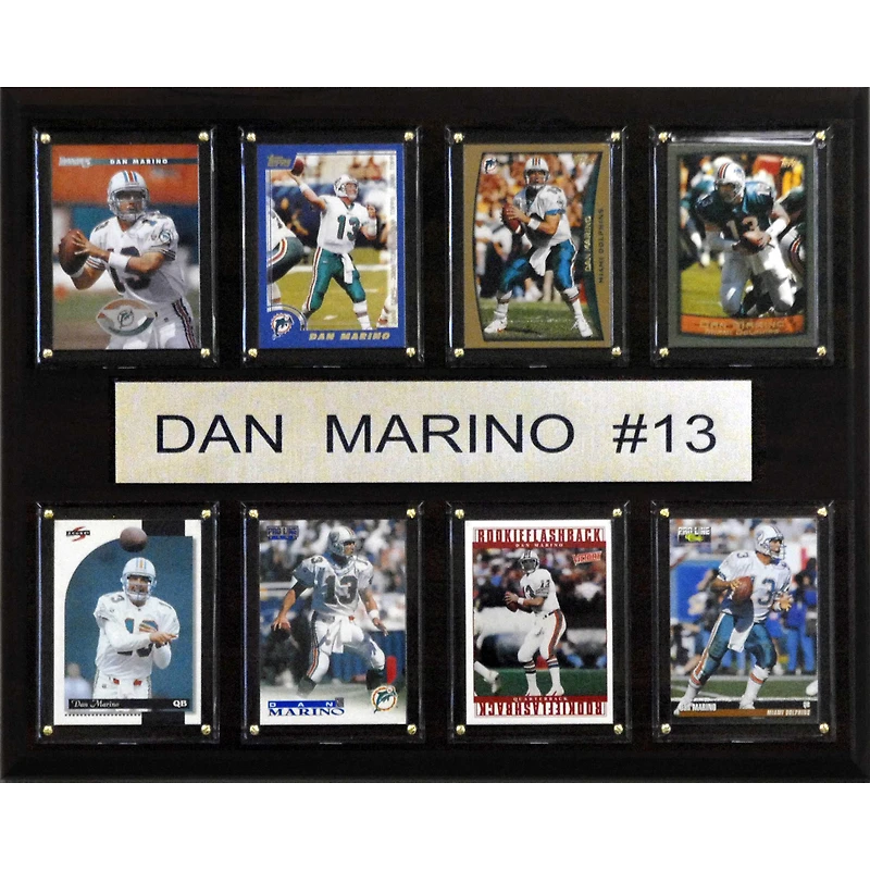 Dan Marino Miami Dolphins 12'' x 15'' Plaque
