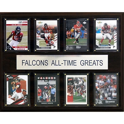 Atlanta Falcons 12'' x 15'' All-Time Greats Plaque