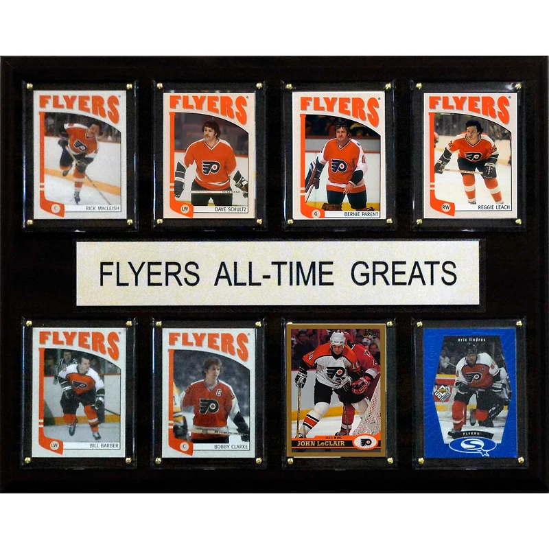 Philadelphia Flyers 12'' x 15'' All-Time Greats Plaque
