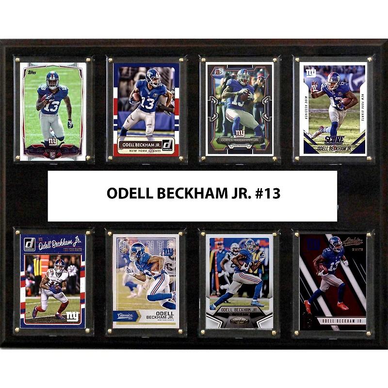 Odell Beckham Jr. New York Giants 12'' x 15'' Plaque