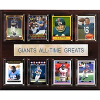 New York Giants 12'' x 15'' All-Time Greats Plaque