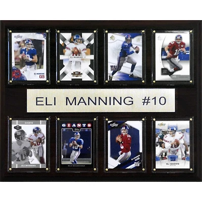 Eli Manning New York Giants 12'' x 15'' Plaque