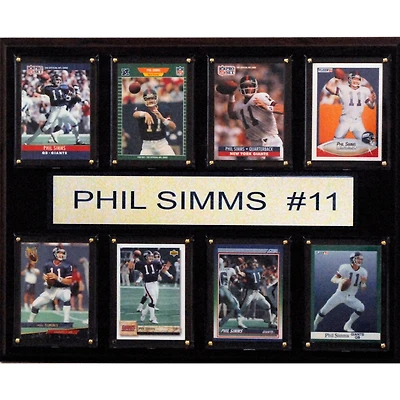 Phil Simms New York Giants 12'' x 15'' Plaque