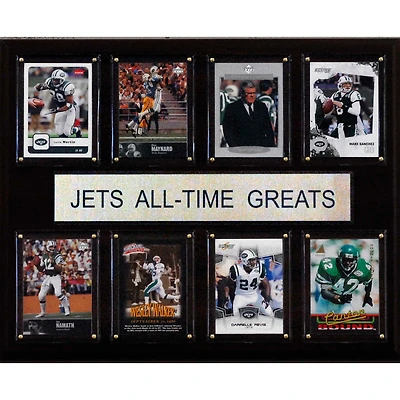New York Jets 12'' x 15'' All-Time Greats Plaque