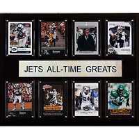 New York Jets 12'' x 15'' All-Time Greats Plaque