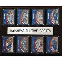Kansas Jayhawks 12'' x 15'' All-Time Greats Plaque