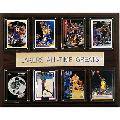 Los Angeles Lakers 12'' x 15'' All-Time Greats Plaque