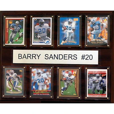Barry Sanders Detroit Lions 12'' x 15'' Plaque