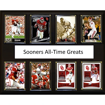 Oklahoma Sooners 12'' x 15'' All-Time Greats Team Plaque