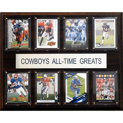Oklahoma State Cowboys 12'' x 15'' All-Time Greats Plaque